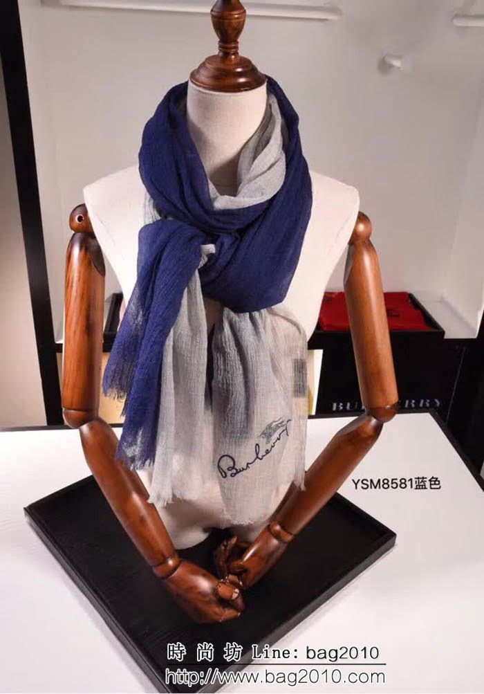 BURBERRY巴寶莉 官網同步 最新純羊絨超薄款圍巾 YSM8581 LLWJ6169
